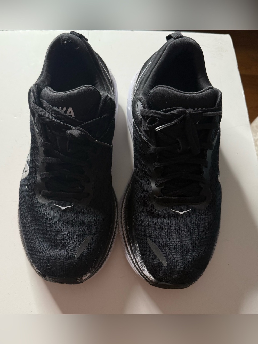 Hoka One One Men's Black Athletic Running Shoes